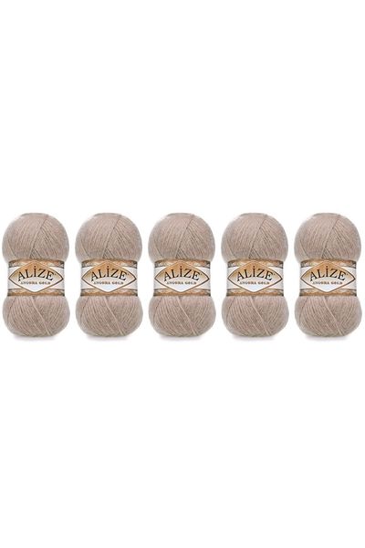 Alize Νήματα πλεξίματος χειρός Angora Gold 100 gr 5 Τεμάχια Χρώμα 541