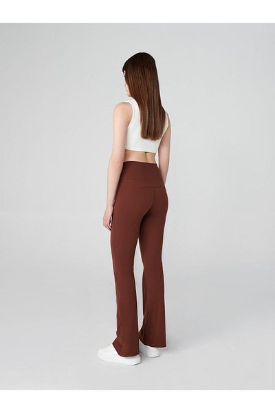 UP&FIT Push up Flared Leg Leggings - Light Bootcut Recovery, Brown