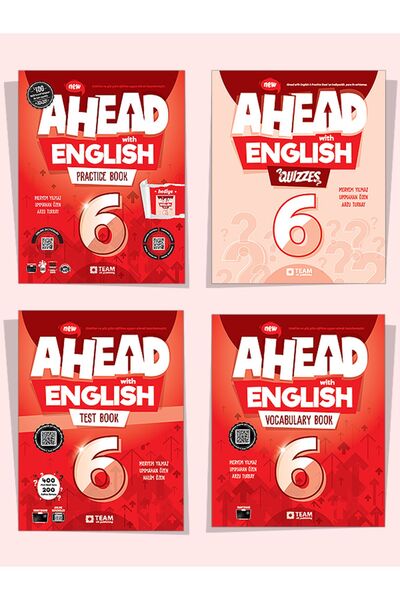 Team Elt Publishing 2025 Ahead with English 6. Sınıf 3'lü Set ( Practice Book...