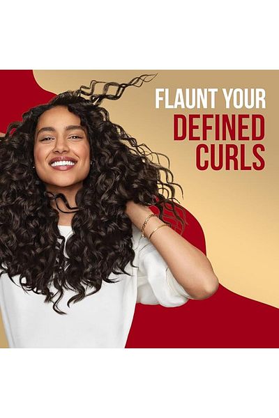 Pantene Pro-V Curlastic Defining Anti-Frizz Leave-On Cream for Lasting Elasticity, 270ml