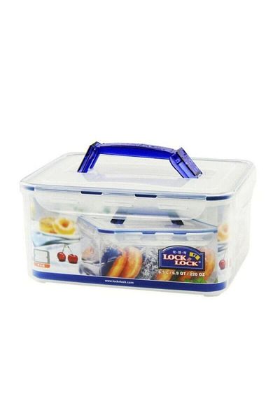 Lock & Lock Durable Plastic Food Container, 6.5 ml Capacity