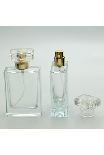 D&B YOL Parfüm Ve Kolonya Şişesi 50 ml 2 Adet (APARAT ILE KAPATILAN) Dolgulu ...