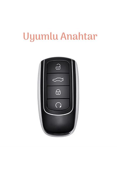 emii auto spare parts Chery Tiggo 8 Pro Tiggo 8 Pro Max Tiggo 7 Pro Max Omoda 5 Jaecoo Key Case Smoked