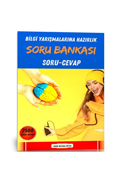 Enine Boyuna Eğitim بنك الأسئلة للتحضير لمسابقات المعرفة (2500 سؤال)