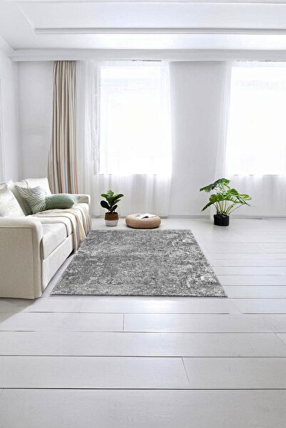 Resmiro Dijital Baskılı Eskitme Taş  Desenli  Makinada Yıkanabilir Salon ve Y...