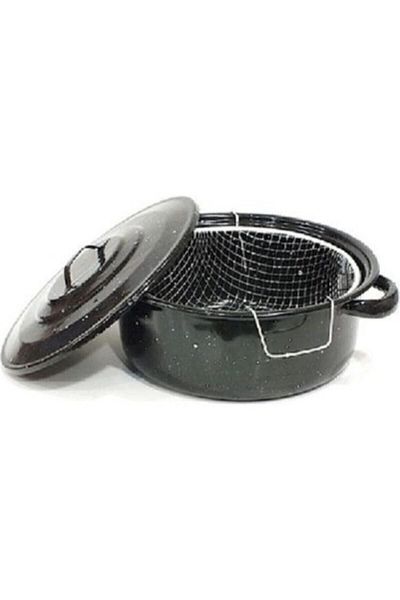 Essan Enamel Fryer Frying Pot