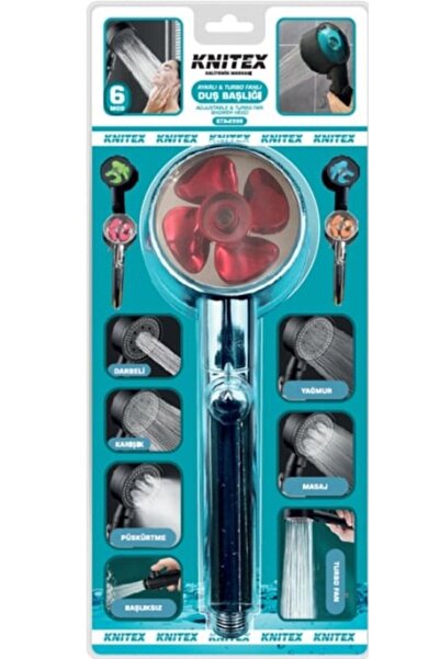 Knitex DUŞ BAŞLIĞI AYARLI TURBO FANLI KTX-2999