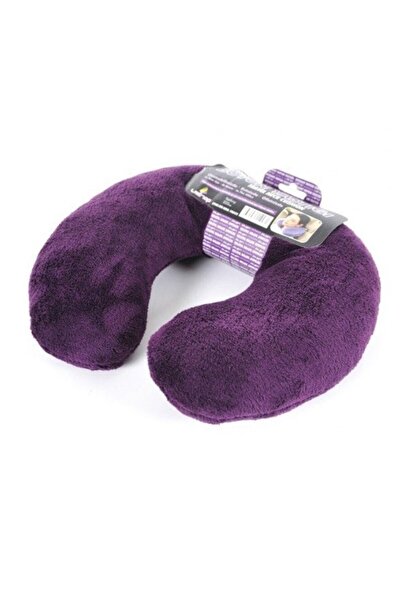 Wellmop Pernă pentru gât de călătorie colorată prune