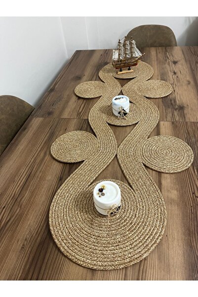 naylişhome Set de servicii americane Runner, set de servicii pentru mâncare, cutie pentru cadouri, cadou