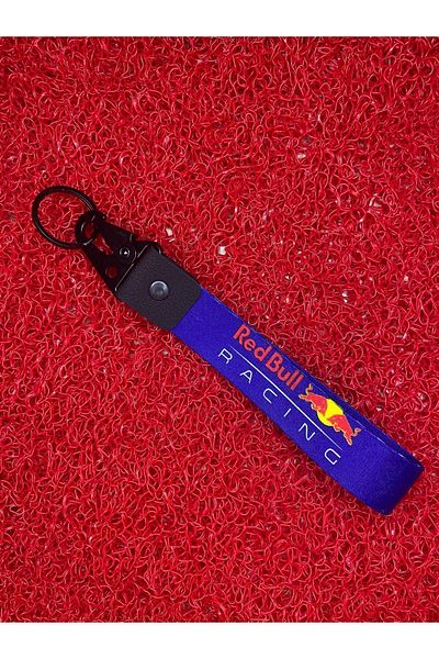 CEBECİOTO RED BULL CLOTH KEY RING QUALITY AUTO ACCESSORY