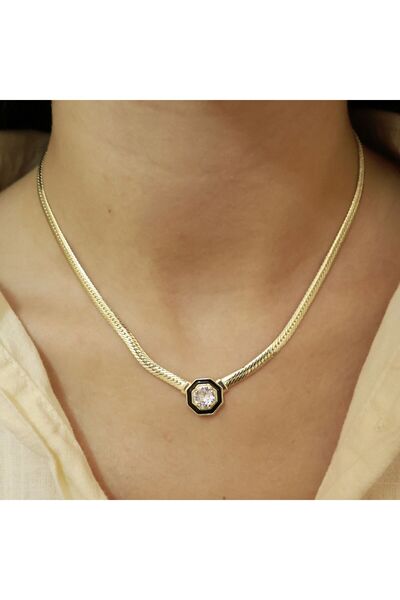 leargia قلادة سيريناي ليلى من الفولاذ المقاوم للصدأ