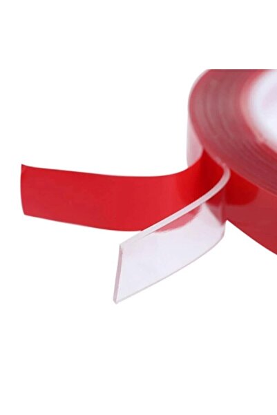 Genel Markalar Özs Silikon Çift Taraflı Güçlü Bant Real Öz 18mm*2 Mt 18*2 Çift Taraflı Bant
