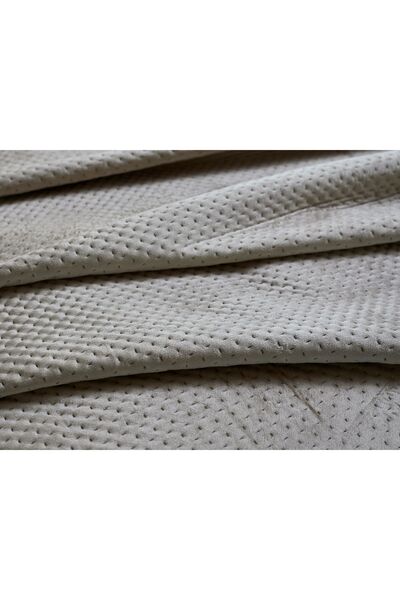 Doqu Home Napoli Yatak Örtüsü Tek Kişilik - Bej