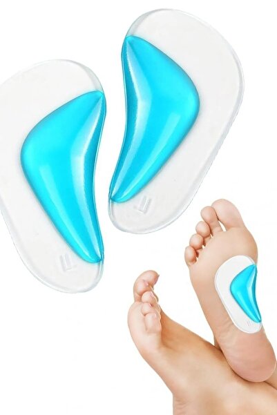 Zeyd Ticaret Düz Taban Önleyici Ayakkabı Içi Ortopedik Silikon Ayak Yan Boşlu...