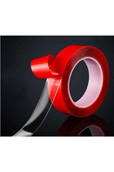 Genel Markalar Çift Taraflı Silikon Bant 18 Mm 2 Mt Şeffaf 18mm*2 S.b