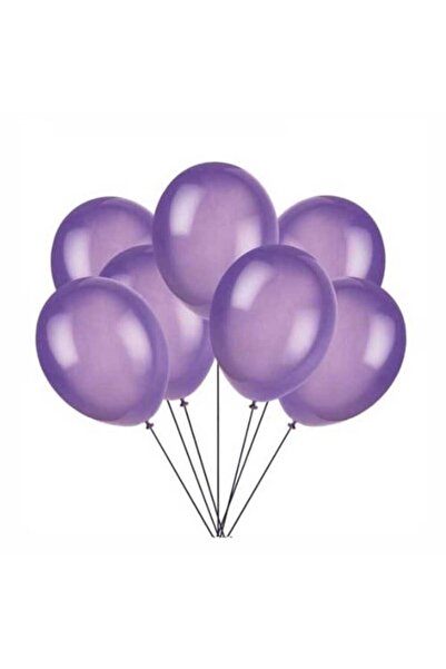 Partioutlet بالون بنفسجي ميتاليك 100 قطعة