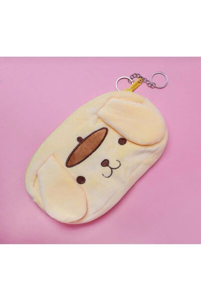 facnspt حامل أقلام مطرز مستورد من Kawaii Sanrio Pompompurin