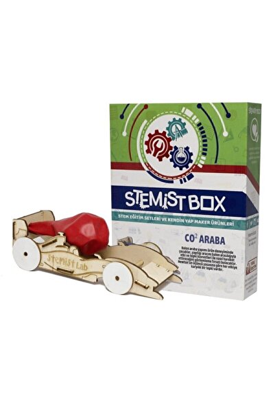 Robocombo Balon Ile Giden Araba Yapımı Seti - Havayla (co2 Gücüyle) Giden Araba