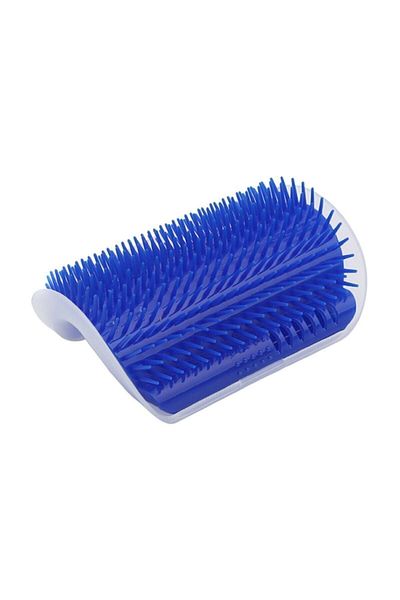 Apco Cat Combing and Massage Brush Blue