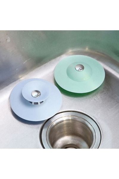 OMAC Sink Bathtub Stopper 2 Pieces Kitchen Bathroom Drain Stopper Cover Spigot Strainer