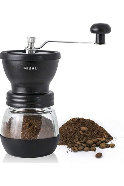 MIBRU Coffee manual grinder glass