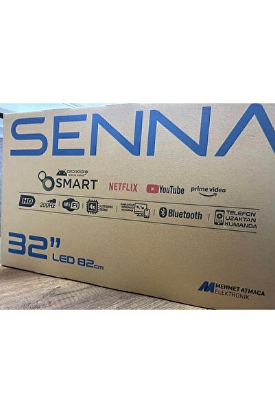 senna 32'' Inç 82 Ekran 32sn6000h Hd Androıd Smart Led Tv G Enerji