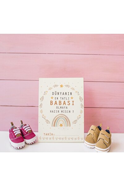 Hediyenza Are You Ready to Be the World's Sweetest Dad?Pregnant Memory Card