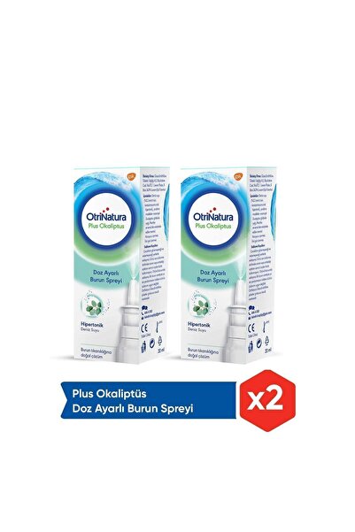 Otrinatura Plus Okaliptus Burun Spreyi 20ml X 2 Adet