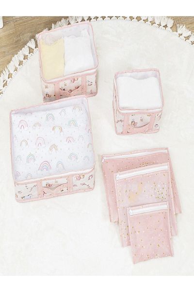 Smyak Baby 6-Piece Suitcase Organizer Set