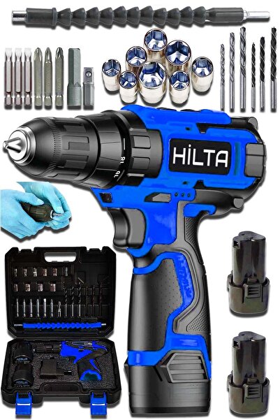 Hilta Power Alman E-TECH 198 VF 25 AH Çelik Dişli Şanzıman Bakır Sargılı Çift...