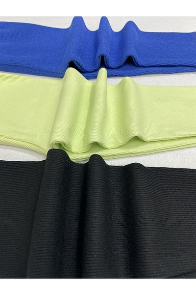 Berat moda Fun Kids Elastic Twill Black - Saks - Verde deschis 3 piese Fete - Băieți Iarnă Copii Leggings Leggings cu fundul unic