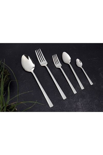 Aslan Lotus Flower 60 Piece Cutlery Set for 12 Persons