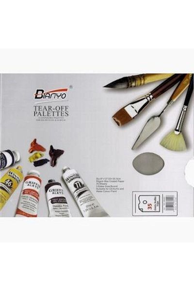 Bianyo Disposable Paper Palette A4 35 Sheets