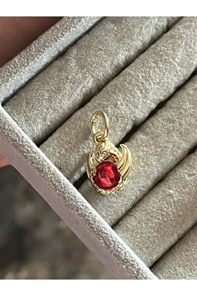 asaf Game Of Thrones Ejderha Ateşi Charm | Gümüş Kaplama