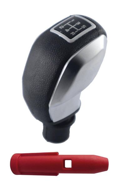 BEMPARTS Peugeot and Citroen Gear Shift Knob Sports Compatible Models 5 Gear with Nickel Plated Frame with Cover in Description