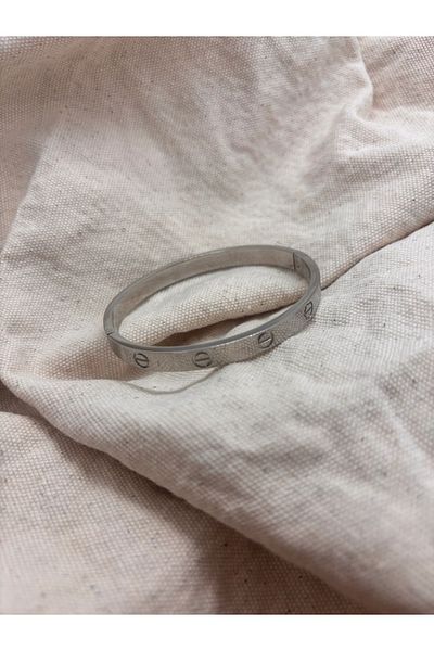 IVART Silver Colored Thick Steel Bracelet Bracelet