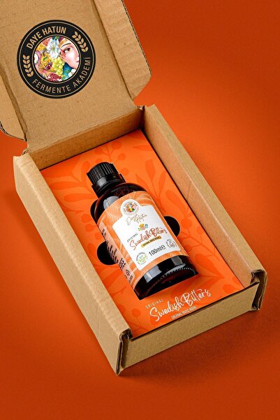 DAYE HATUN Original Swedish Bitters / Orijinal Isveç Iksiri (ALKOLSÜZ, ASİTSİZ, KATKISIZ, ORGANİK - 100 ML)