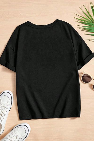 uyguntarz Tricou cu desene animate din bumbac pentru copii