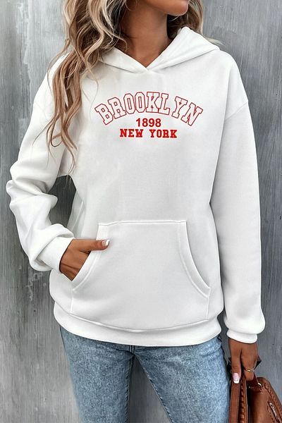 uyguntarz Unisex μπλούζα με στάμπα Brooklyn