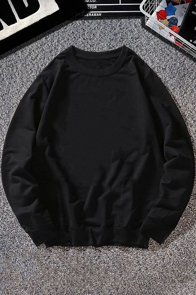 uyguntarz Unisex φούτερ με λαιμόκοψη με στάμπα πεταλούδας