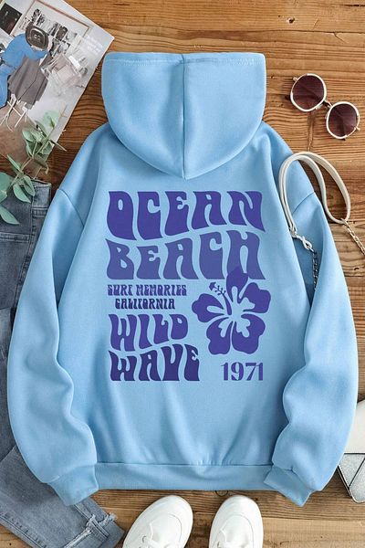 uyguntarz OceanBeach- Φούτερ με στάμπα