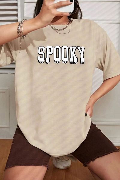 uyguntarz Μπλουζάκι Unisex Spooky Printed
