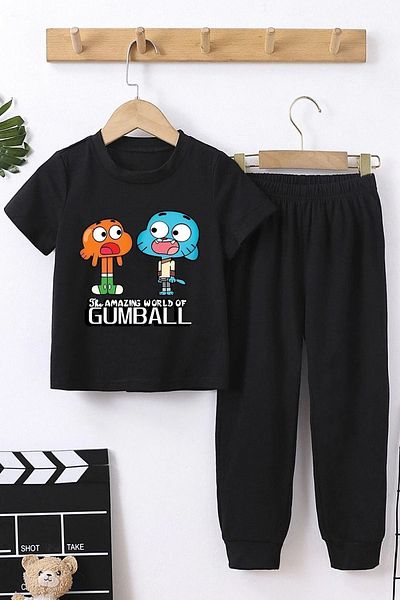 uyguntarz Σετ παιδική φόρμα Gumball