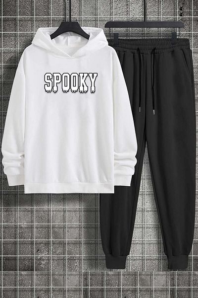 uyguntarz Σετ φόρμας Unisex Spooky Printed