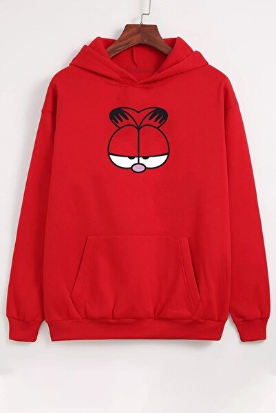 uyguntarz Unisex Garfield Baskılı Sweatshirt