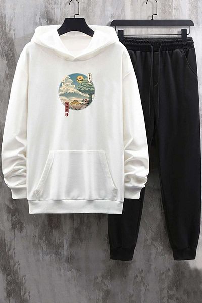 uyguntarz Σετ φόρμας Unisex Neighbor's Ukiyo E