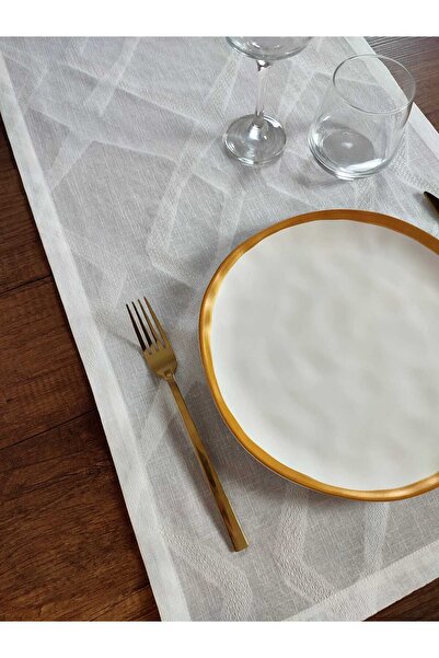 PİKKO HOME 43*152 см Екрю жакардовий поліестер