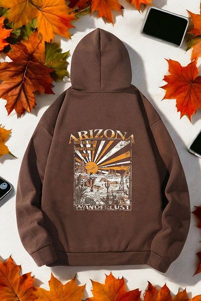 uyguntarz Унисекс суитшърт с принт Arizona