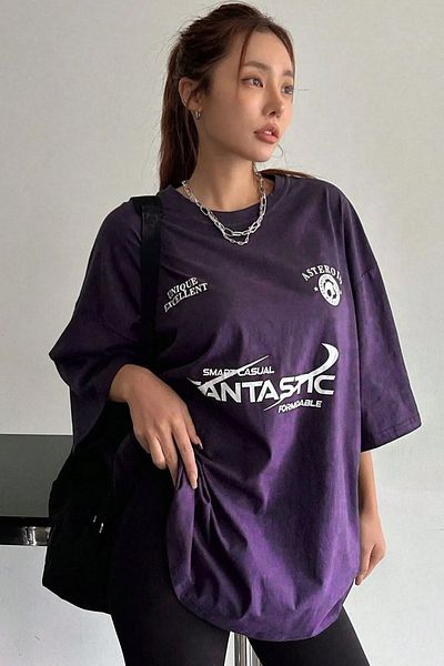 uyguntarz Fantastisch bedrucktes Unisex-T-Shirt in Übergröße