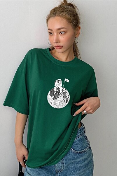 uyguntarz Tricou cu imprimeu unisex astronaut